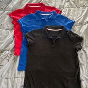 3 izod girls uniform polos